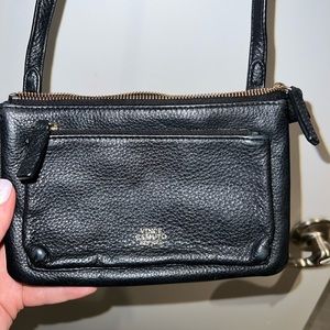 black Vince Camuto cross body bag